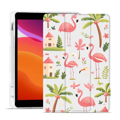Shell iPad 10th Gen Case Flamingo White