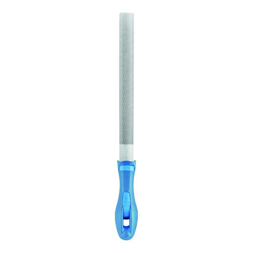 Pferd 11213257 Cut 2 File Half-Round File, Silver/Blue, 250 mm