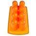 HopeFULL Silicone Popsicle & Cake Pop Mold Freezer Tray (Orange)