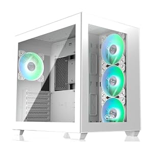 RAIJINTEK ライジンテック PCケース PAEAN C7 WHITE TG4 ATX対応 ミドルタワー型 強化ガラス 0R20B00235