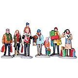 Lemax Village Collection Holiday Shoppers Set of 6 # 92683