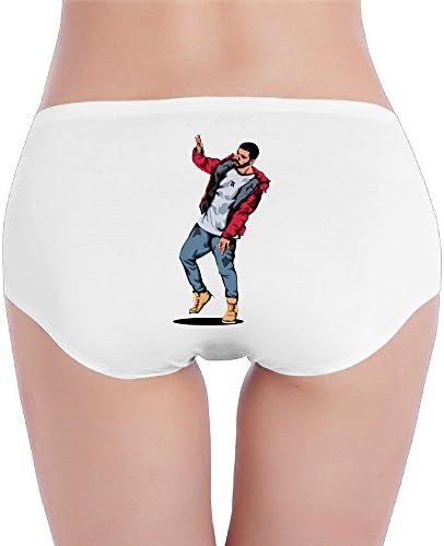 Drake Logo White Knickers Underpants For Woman