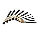 Biange Professional 10 Pieces Makeup Brush Set, 5 Essential Shapes, Soft Synthetic Fiber, Foundation Blending Blush Face Powder Eyeshadow Cosmetics Beauty Brushes, Makeup Kit Tools
