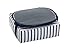 BabyToLove Easy Up Baby Booster Seat | Lightweight On The Go and Easy to Carry | Blue Stripes
