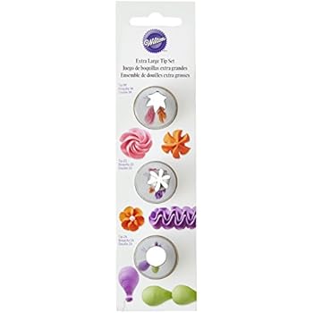 Wilton 418-1704 Icing Tip Set, X-Large