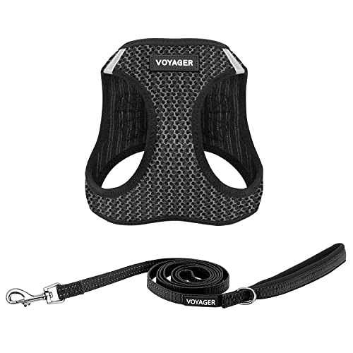 Best Pet Supplies Voyager Step-in Air All Weather Mesh Harness and Reflective D…