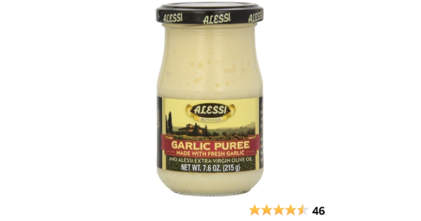 Alessi garlic puree 7.6oz (071072003879)