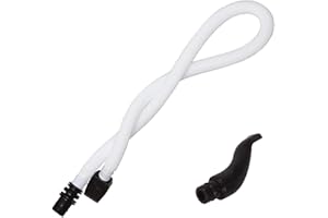 OriGlam 57cm Long Melodica Pianica Tube, Flexible Plastic Tube with Mouthpiece Replacement Parts Accessories for Beginner