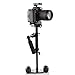 FOTOWELT Handheld Camera Stabilizer for Nikon Canon Sony Panasonic DV DSLR-Weight Bearing Capability 0.2-3 kg