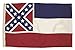 Independence Flag Nylon Mississippi Flag, 3 x 5'