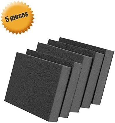 Sponge Scouring Pads, Ashipher Heavy Duty Coated with Powdered Emery Rust Removal Sponge Scrubber for Kitchenware, House Cleaning