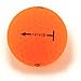 Volvik Vivid Golf Balls Sleeve of 3 Matte Sherbert Orange