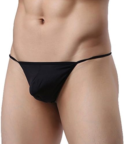 Men's Funny Thongs Men Sexy Underwear T Back Bulge Pouch Briefs Panties