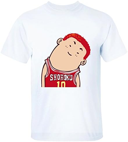YourT Basketball Boy Short Sleeve Crewneck T Shirts For Men white XL