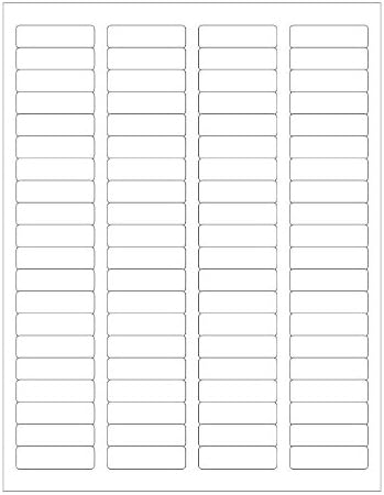 Transparent cryogenic removable laser labels 1.75" x 0.5", TRCL-13
