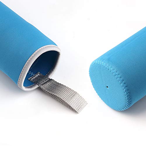 HRLORKC 10 Pack Neoprene Water Bottle Sleeve 12 oz - 18 oz Bottle Cozy Insulated Glass Water Bottle Cover (Multi-Color)