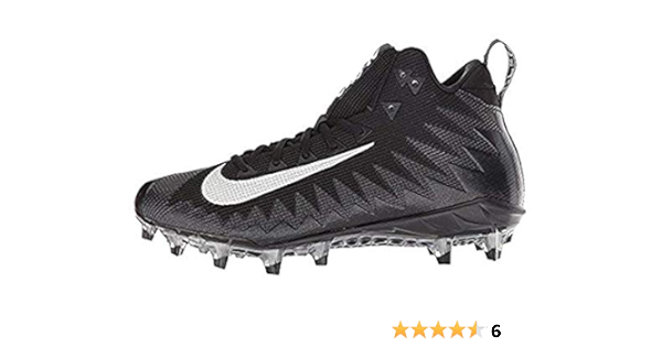 mens black and yellow football cleats