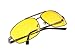 Mens Womens Night View Vision Driving Driver's Anti-glare Glasses Goggle Yellow Lens