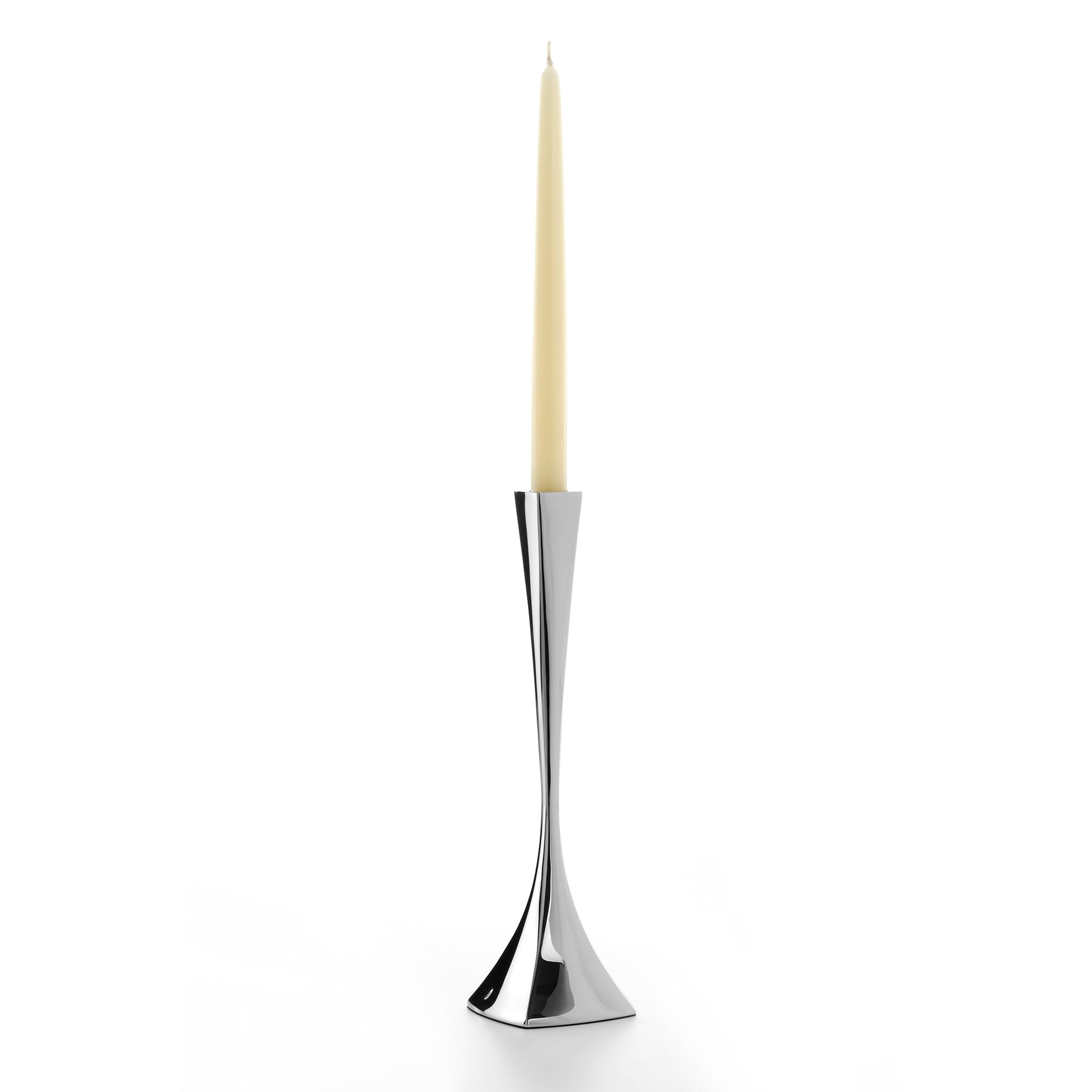 Robert Welch Vale Candlestick. Made from Stainless Steel.