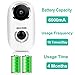 Security Camera WiFi Outdoor Battery Powered PIR Cam Waterproof Wireless Home Indoor IP Cameras,Two Way Audio,Night Vision Motion Detection