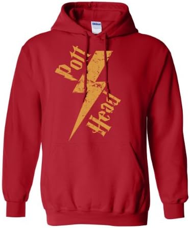 Sun Frog Shirts Adult Pott Head - Harry Potter Fan Shirt Hoodies-L-Red