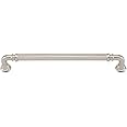 Top Knobs TK324PN Chareau Collection 7" Reeded Pull, Polished Nickel