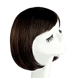Leiwo Wigs,14 inch(35cm) Short Synthetic Bob Straight Hair Wigs for Cosplay and party