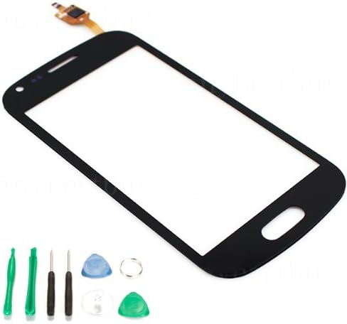 Touch Screen Glass Digitizer for Samsung S7562 GT-S7562 Galaxy S Duos Black with free tools (Not include LCD)