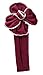 ZHW Baby Nylon Elastic Knotted Headbands Baby Head Wraps Baby Headbands Bows (5 Pack)