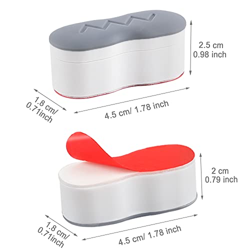 Bidet Toilet Seat Bumpers, Universal Toilet Seat Buffer,Toilet Lid