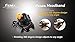 EdisonBright Fenix Flashlight Headband Battery Carry case Bundle