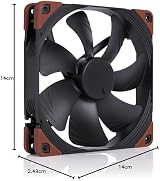 Noctua NF-A14 iPPC-3000 PWM Heavy Duty 140mm Fan 3000 RPM IP52 view 8