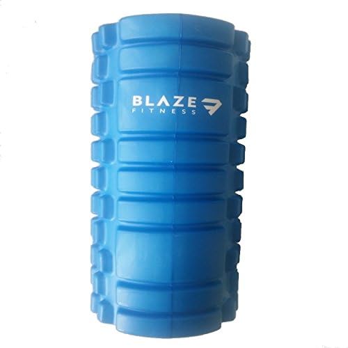 Blaze Fitness Foam Roller - Trigger Point Grid -Pre and Post Excercise Muscle Therapeutics - Back - Thighs - Calves - Great for Myafascial Release - Physical Therapy