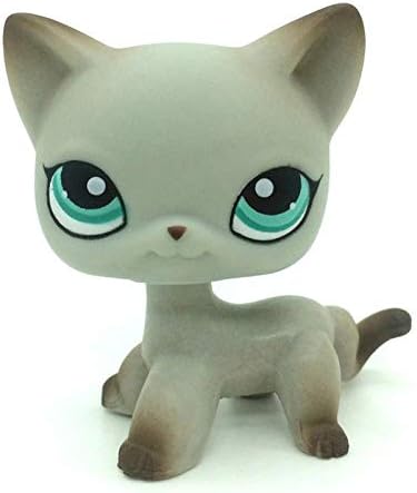 Panamat Action & Toy Figures - Cat Pet Shop Toy Short Hair Cat Great Dane Dachshund Collie Figure Collection Classic Pet Cosplay Action Children Gifts 1 PCs