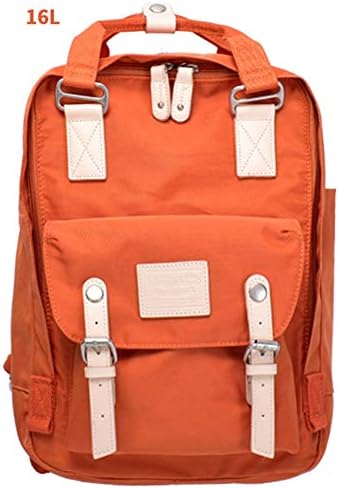 CZHJG Donut Backpack Backpack Korean Lady Backpack 14 Inch Computer Backpack Rust Red 16L