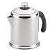 Farberware 47053 Classic Yosemite Stainless Steel Coffee Percolator - 12 Cup, Silver primary