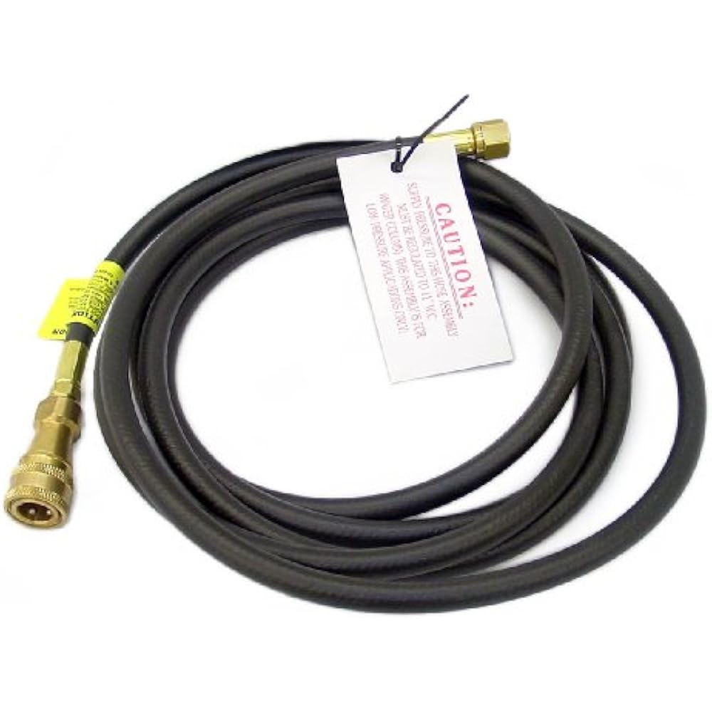 Mr. Heaters & Accessories Heater Big/Tough Buddy 12Feet RV Hose, Quick