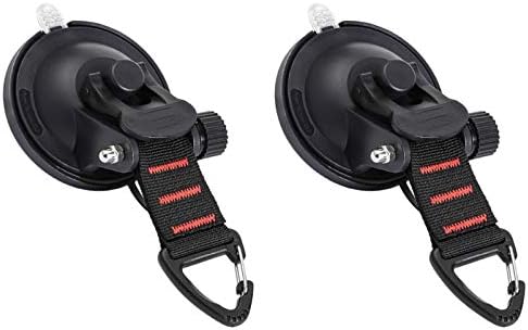 Scgeha タープ 吸盤 強力 フック カーサイドタープ テント 車 サンシェード 2個 海外限定 タープ連結用 吸盤アンカー