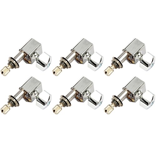 Tronical Chrome Strat RoboHead 6 Bass in Line | Tuning Key for TronicalTune System