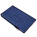 Bear Motion for All New Fire HD 8 (2016 Release) - Folio Case with Stand for Kindle Fire HD 8 (2016 Model) Smart Cover Case (Dark Blue with Imprint)