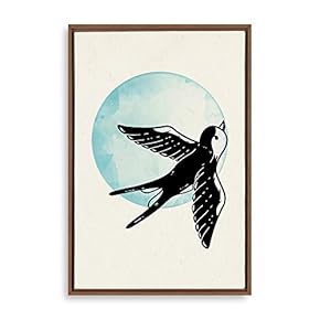 signwin Framed Canvas Wall Art Modern Geometric Pattern...