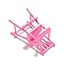 Dengguoli 1 Pc Doll Baby Plastic High Feeding Chair Dollhouse Furniture