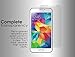 Samsung Galaxy S5 Ballistic Screen Protector ShockWize [Tempered Glass] .3mm Thin Premium Real Glass Screen Protector Galaxy S5