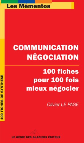 Communication, négociation