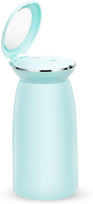 Leegoal Air Humidifier,Air Humidifier and Purifier All in One,Portable Makeup Mirror Humidifier,USB Desktop Mini Moisturizing Air Purifying Humidifier for Home Office Bedroom Living Room.