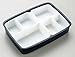 Skater Japanese Modern/Traditional Compartmental Bento Box, Chopsticks, 870 ml
