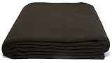 Anti-Tarnish Silver Cloth - Pre-cut by the Yard - Brown (1 Yard by 58")