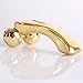 KoreaTrends 3D Roller Face Massager, Body Face Massager, (Gold)
