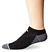 adidas Men's Superlite Speed Mesh No Show Sock (2-Pair), Black/Onix/White, Large, (Shoe Size 6-12)