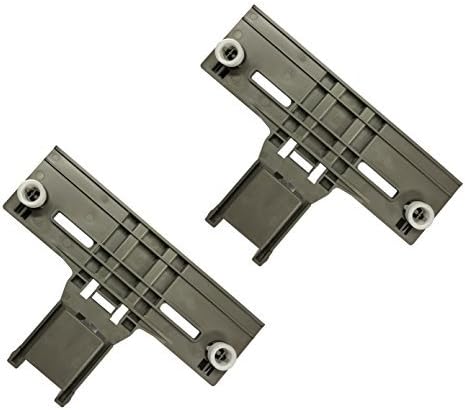 UPGRADED Lifetime Appliance (2 Pack) UPGRADED W10350376 Upper Rack Adjuster Compatible with Whirlpool, KitchenAid Dishwasher